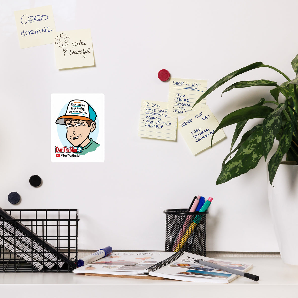 Flexible Vinyl Magnet , premium   Showcase adventures and inspiration, or simply keep your space organized with our premium magnets. They feature a modern matte finish on top and a strong magnetic material on the back, so they’ll hold up well and look great for years to come. These magnets are a practical and stylish solution for holding up photos, notes, or other small items.• Made from 0.5 mm flexible vinyl• Premium matte finish• Magnetic black backing 