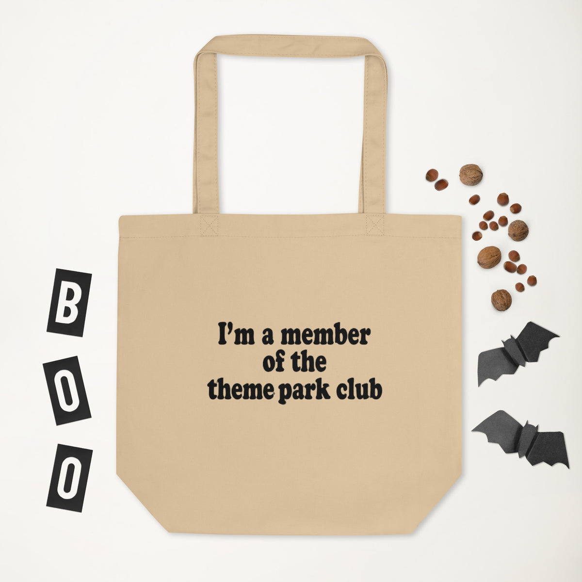 Eco Tote Bag - organic cotton Say goodbye to plastic, and bag your goodies in this organic cotton tote bag. There’s more than enough room for groceries, books, and anything in between.    • 100% certified organic cotton 3/1 twill  • Fabric weight: 8 oz/yd² (272 g/m²)  • Dimensions: 16″ × 14 ½″ × 5″ (40.6 cm × 35.6 cm × 12.7 cm)  • Weight limit: 30 lbs (13.6 kg)  • 1″ (2.5 cm) wide dual straps, 24.5″ (62.2 cm) length  • Open main compartment  • Blank product sourced from India