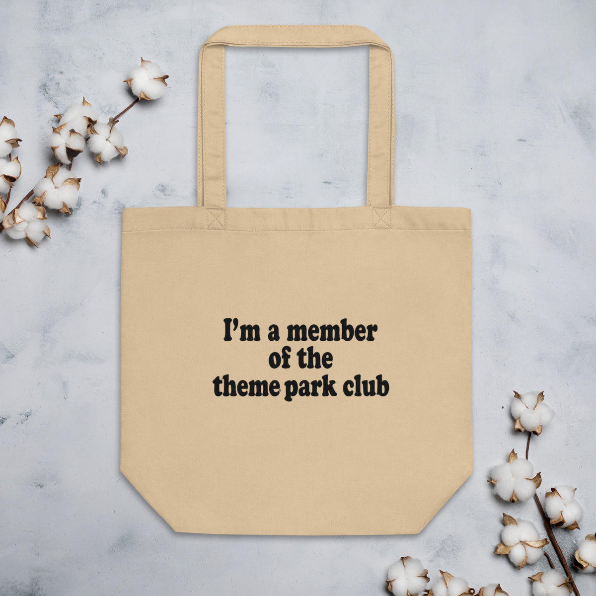 Eco Tote Bag

Say goodbye to plastic, and bag your goodies in this organic cotton tote bag. There’s more than enough room for groceries, books, and anything in between.

• 100% certified organic cotton 3/1 twill
• Fabric weight: 8 oz/yd² (272 g/m²)
• Dimensions: 16″ × 14 ½″ × 5″ (40.6 cm × 35.6 cm × 12.7 cm)
• Weight limit: 30 lbs (13.6 kg)
• 1″ (2.5 cm) wide dual straps, 24.5″ (62.2 cm) length
• Open main compartment
• Blank product sourced from India
